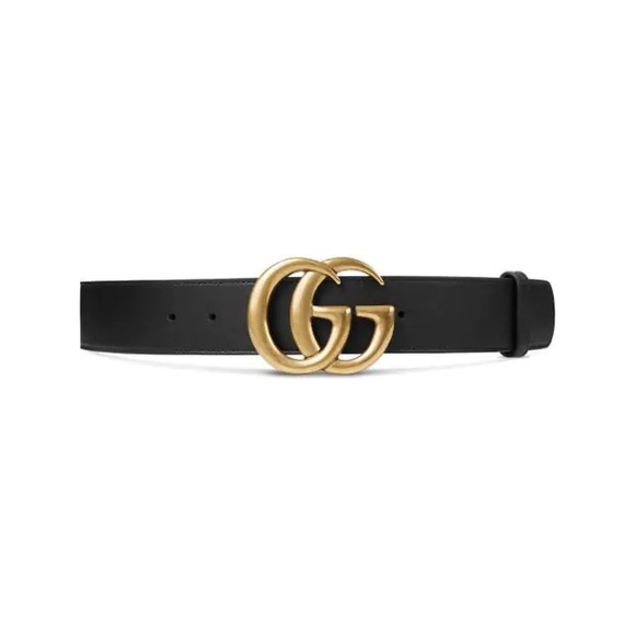 gucci black gold belt